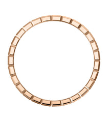 ICE CUBA RING PINK GOLD