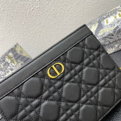 CARO POUCH 19 BAG IN BLACK CALFSKIN