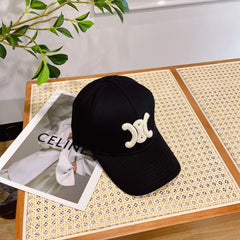 BASEBALL CAP MODEL 652274 IN BLACK FABRIC