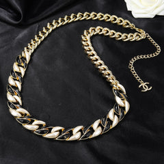 CHANEL 25S CHAIN BELT IN SILVER METALLIC 614405