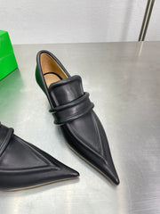 HIGH PUMP 35 MM IN BLACK CALFSKIN