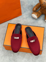 0Z Mule Cherry Silk Thick Cloth/Sheepskin