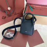 MICRO BALE BAG IN DARK BLUE CALFSKIN 226599