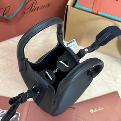 MICRO BALE BAG IN DARK BLUE CALFSKIN 226599