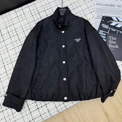 PRADA 25S STAND-COLLAR JACKET 369
