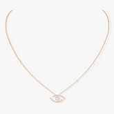 LUCKY EYE PAVED NECKLACE DIAMOND