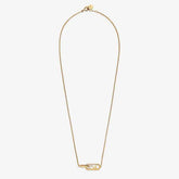 O'LOCK GOLD DIAMOND NECKLACE