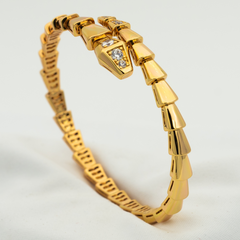 SERPENTI BRACELET DIAMONDS PINK GOLD