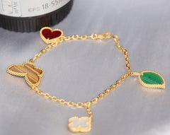 LUCKY BRACELET 4 MOTIF MOP