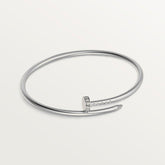 JUSTE BRACELET 2.5MM SILVER DIAMOND