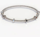 NUTS AND BOLTS SILVER BRACELET