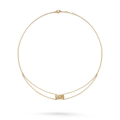 CRUSH GOLD DIAMOND NECKLACE
