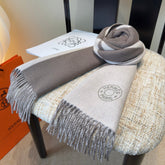 HERMES 25S SCARF 190 IN CASHMERE 989784