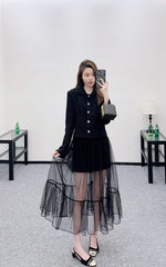CHANEL 25S TWEED MINI SKIRT 303