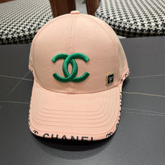 BASEBALL HAT PINK WITH LETTERING TRIM 672536