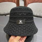 BUCKET HAT MODEL 651870 IN BLACK CROCHET