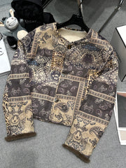 HERMES 25S REVERSIBLE FUR JACKET 473