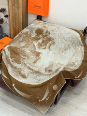 HERMES 25S SCARF 140 IN SILK CASHMERE 987421