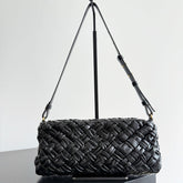 KELIMERO CHA-CHA CLUTCH 28.5 IN BLACK LAMBSKIN