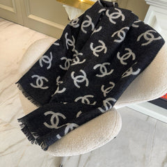 CHANEL 25S SCARF 200 CM IN CASHMERE 943989