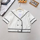 DIOR 25S CROPPED KNIT JACKET 833