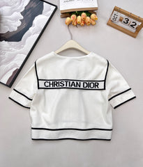 DIOR 25S CROPPED KNIT JACKET 833