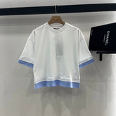 GUCCI SHORT-SLEEVE T-SHIRT WITH TRIM DETAIL 274640