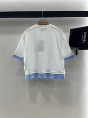 GUCCI SHORT-SLEEVE T-SHIRT WITH TRIM DETAIL 274640