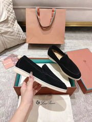 LP LOAFERS 25S IN BLACK SUEDE