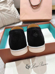 LP LOAFERS 25S IN BLACK SUEDE
