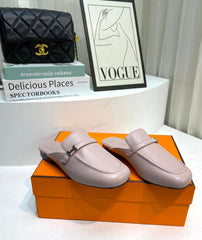 IENA MULE CREPE CALFSKIN