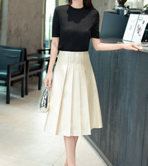 DIOR 25S PLEATED A-LINE SKIRT 622