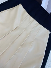 DIOR 25S PLEATED A-LINE SKIRT 622