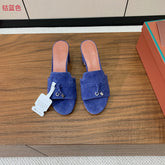 LP HIGH HEELS 25S IN MIDNIGHT BLUE SUEDE