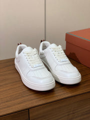 LP SNEAKERS IN WHITE CALFSKIN