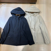 MONCLER 25S LIGHTWEIGHT LONG HOODED JACKET 401