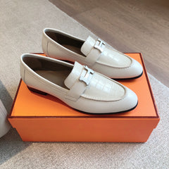 PARIS LOAFER WHITE CALFSKIN