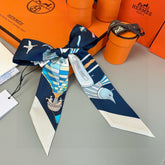 HERMES 25S NECKERCHIEF 86 IN SILK 991546