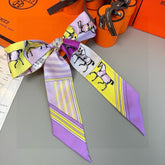 HERMES 25S NECKERCHIEF 86 IN SILK 991552