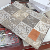 LOEWE 25S SCARF 170 IN CASHMERE WOOL 740405