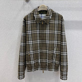 BURBERRY 25S PLAID JACKET 0017