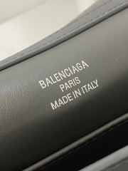 RODEO MINI BAG 22 IN GREY SMOOTH CALFSKIN SILVER HARDWARE