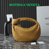 BOTTEGA VENETA 25S MINI JODIE 36 IN WARM BRONZE CALFSKIN GOLD HARDWARE