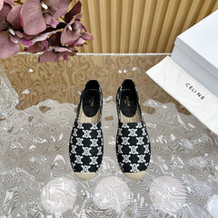 HIGHEST VERSION FISHERMAN SHOES WHITE BLACK