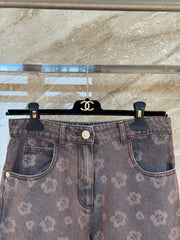 CHANEL 25S RETRO FLORAL JEANS 316