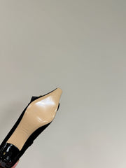 BELLE VIVIER CHELSEA BOOTIES IN BLACK SUEDE