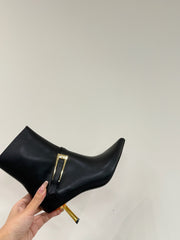 LEE BOOTS IN BLACK SMOOTH CALFSKIN