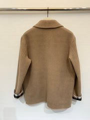 BURBERRY 25S REVERSIBLE KNITTED JACKET 093