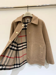 BURBERRY 25S REVERSIBLE KNITTED JACKET 093