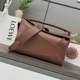 LOE PUZZLE 33 BAG IN PENNY BROWN CALFSKIN